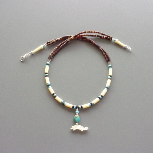 Collier amérindien femme - , avec