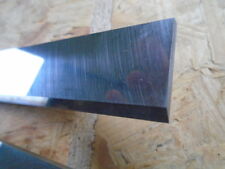 DEUX FERS DE DEGAUCHISSEUSE  HSS 18% en 150mm x 20mm x 2.5mm hautes performances