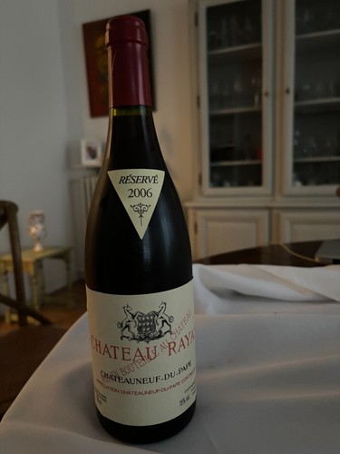 Chateau rayas rouge 2006 - chateau,