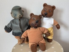 LOT  3 COPAINS DE LA FORET BERCHET OURS HERISSON