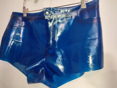 Shorts pantalon latex - shorts, latex-gomme