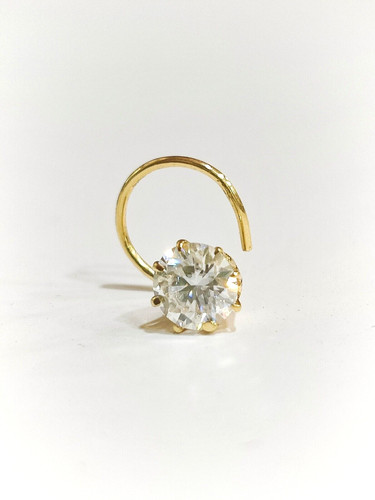 Anneau nez solitaire - anneau, de
