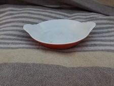 Ancien Petit PLAT LE CREUSET 2 Vintage Marmite Cocotte Fonte Emaillee Casserole