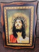 une petite très jolie icône religieuse représentant Jésus