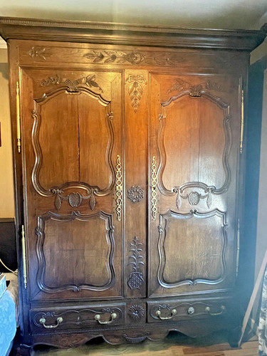 Armoire ancienne bois - armoire, en