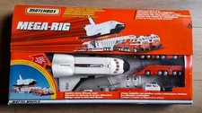 Matchbox Mega Rig Camion Navette Transformable En Boite Complet Jouet Vintage