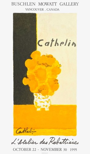 Bernard cathelin affiche - bernard,