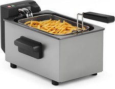 Friteuse, 3L Capacité, 2000W, Technologie Cool Zone, Acier Inoxydable, Thermosta