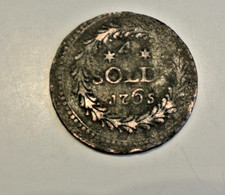 CORSE 4 SOLDI 1765  RARE en