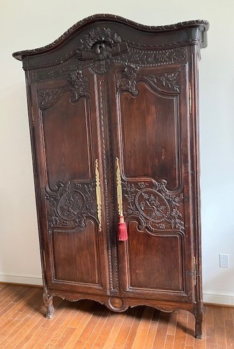 Antique french armoire - french,