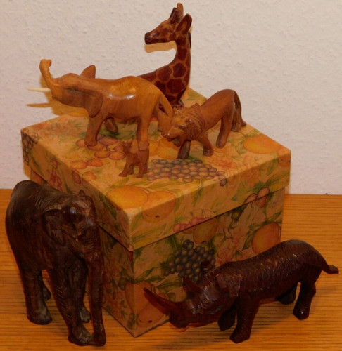 Vintage statue animaux en - statue, d'animaux
