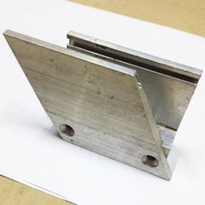 Pince À Part Incliné Fixation Verre Accessoires Pour Rampe Mesures 70X60Mm