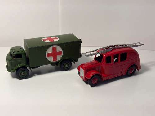 Dinky toys military ambulance - toys,