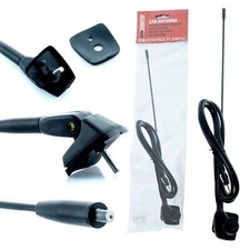 Antenne de voiture universelle toit antenne de voiture 41 cm AM/FM avec pied ...