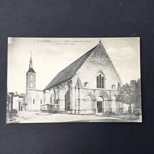 CPA 33 - GUITRES Près Libourne Église Roulotte Gitans - Carte Ancienne 