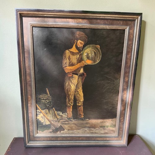 Tableau huile toile - huile, signé