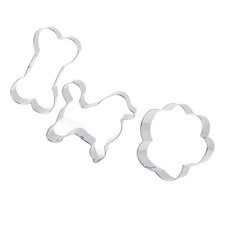  3 Pcs Moule À Gâteau En Acier Inoxydable De Cuisson Des Desserts