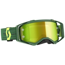 Scott Goggle Prospect vert/jaune/jaune chrome works lunettes croisées lunette...