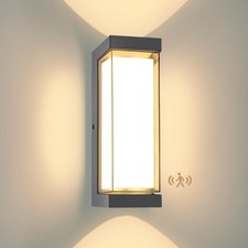 Applique murale LED noire E27