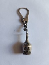 Porte-clés Bouteille métal Boisson BENEDICTINE DOM Keychain Vintage 60'