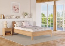 Lit simple non métallique en