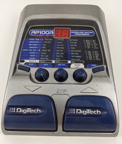 Digitech rp100p modeling - digitech,