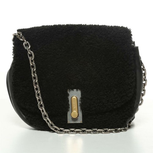 Marc jacobs black shearling - marc,
