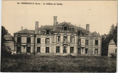 Cpa hondouville chateau du - le,