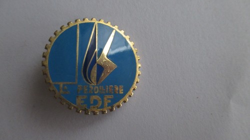 Badge vintage edf peroliere - badge,