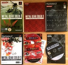 METAL GEAR SOLID 3 SUBSISTENCE COMPLET SONY PS2 NTSC JAP CIB OVP - Très bon état