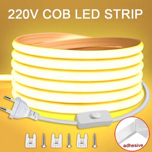 220v cob led ruban - led,