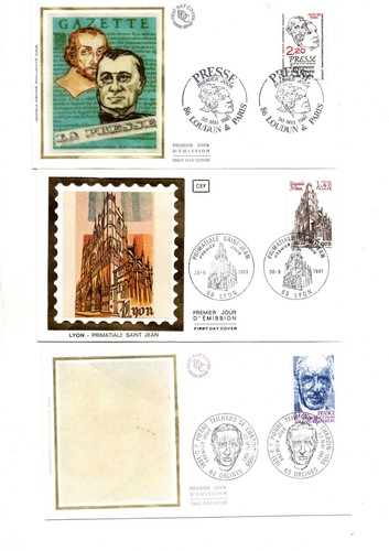 Lot enveloppes 1er jour - de,