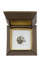 Broche chien teckel poil - broche,