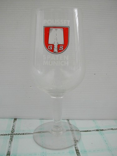Verre biere pousset spaten - verre,