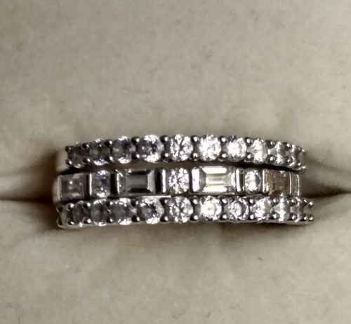 Diamonique set sterling - 3,