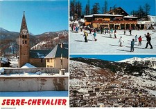 05 - Serre Chevalier - Chantemerle - Multivues - Hiver - Neige - CPM - Voir Scan