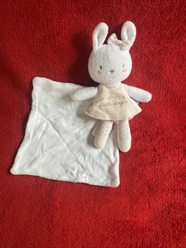 Doudou lapin robe - lapin,