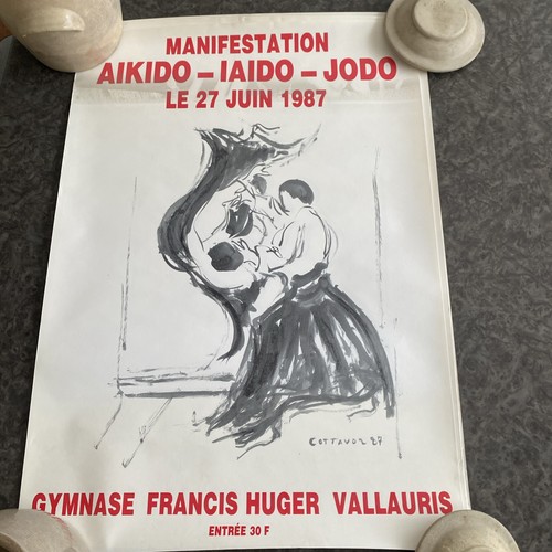 Affiche aïkido iaido jodo - affiche,