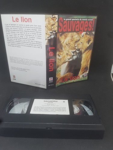 Vhs sauvages le lion - -,