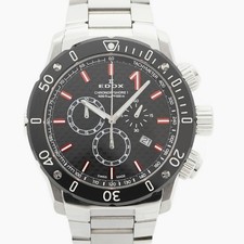 Montre homme Edox Chrono Offshore 1 10221 cadran noir