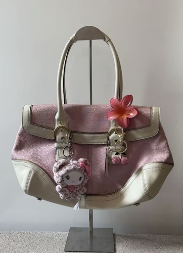 Adorable pink monogram vintage - pink,