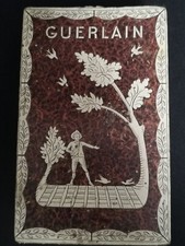 Ecrin à parfum Coffret bois papier et satin  1ère édition Vide Gûerlaïn