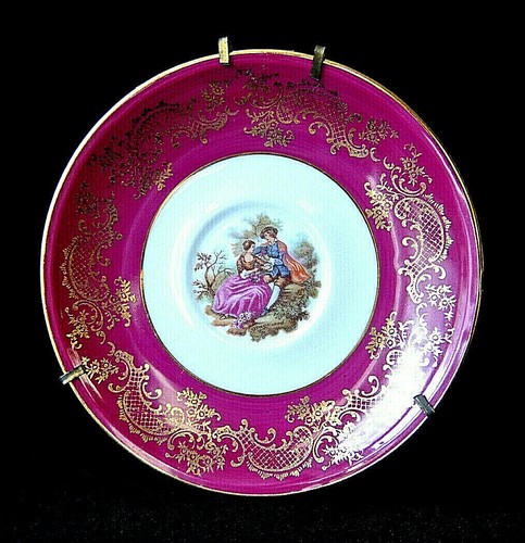 Assiette décorative - , en