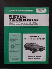 REVUE TECHNIQUE RENAULT 15 TL