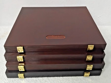 Lot De 4 Coffrets En Bois Pour