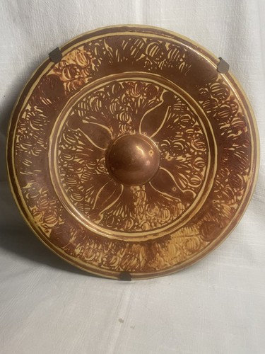 Ancien grand plat - , rond