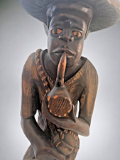 Rare statue d'art africain en