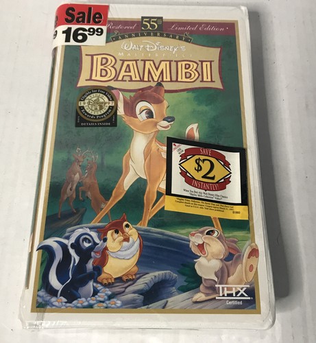 Walt disney bambi 55th - walt,