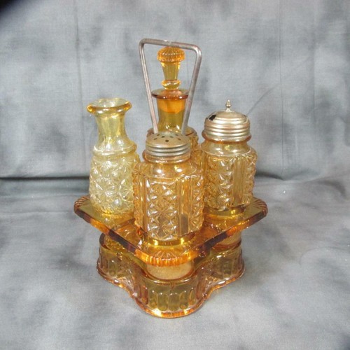 Antique amber daisy and - amber,