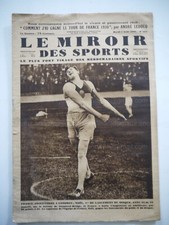 16/12/1929 LE MIROIR DES SPORTS N° 516 - Toutes les pages en photos